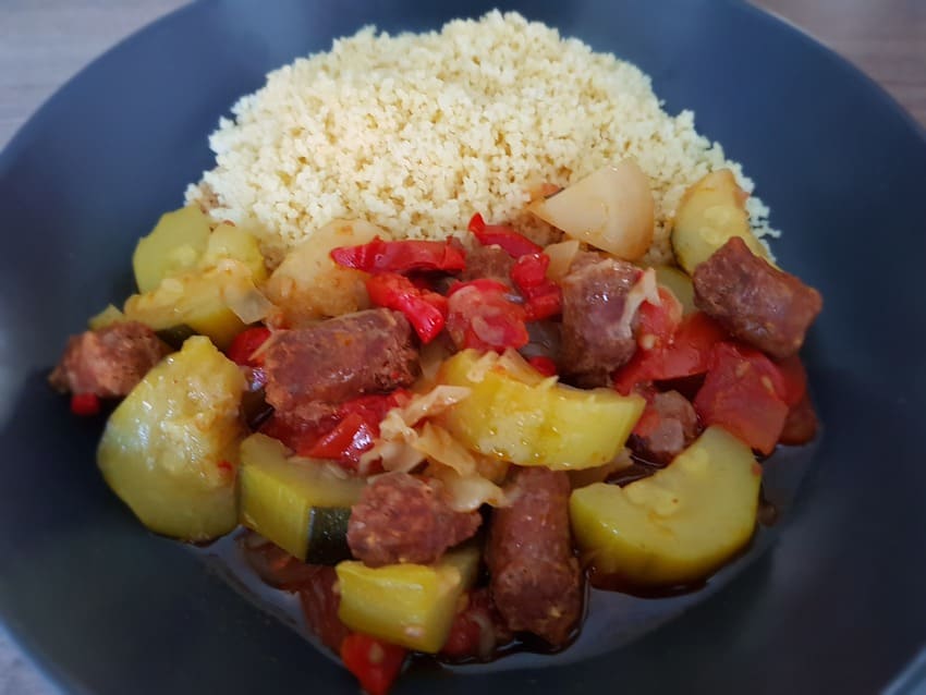 Couscous merguez rapide