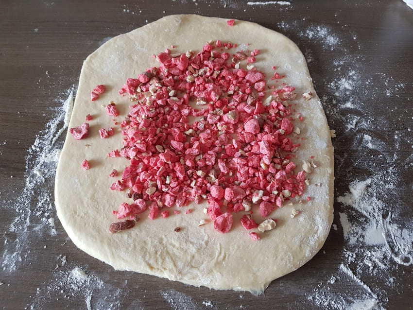 Praline brioche aux pralines